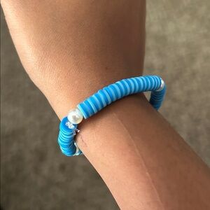 Blue Pearl Bracelet